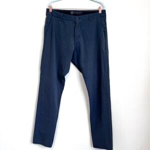Vuori Aim Mens Pants 32 X 32 Gray Lightweight Stretch Travel Golf Work Everyday